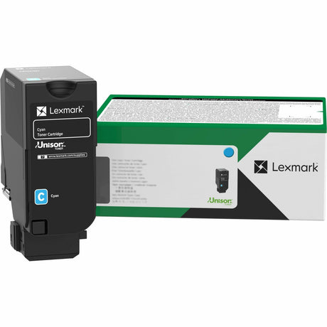 Lexmark Unison 735 Original Laser Toner Cartridge - Cyan - 1 Each — 71C10C0