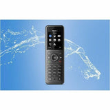 Yealink W77P IP Phone - Cordless - Corded - DECT, Bluetooth - Desktop, Wall Mountable - Black, Classic Gray — 1302027