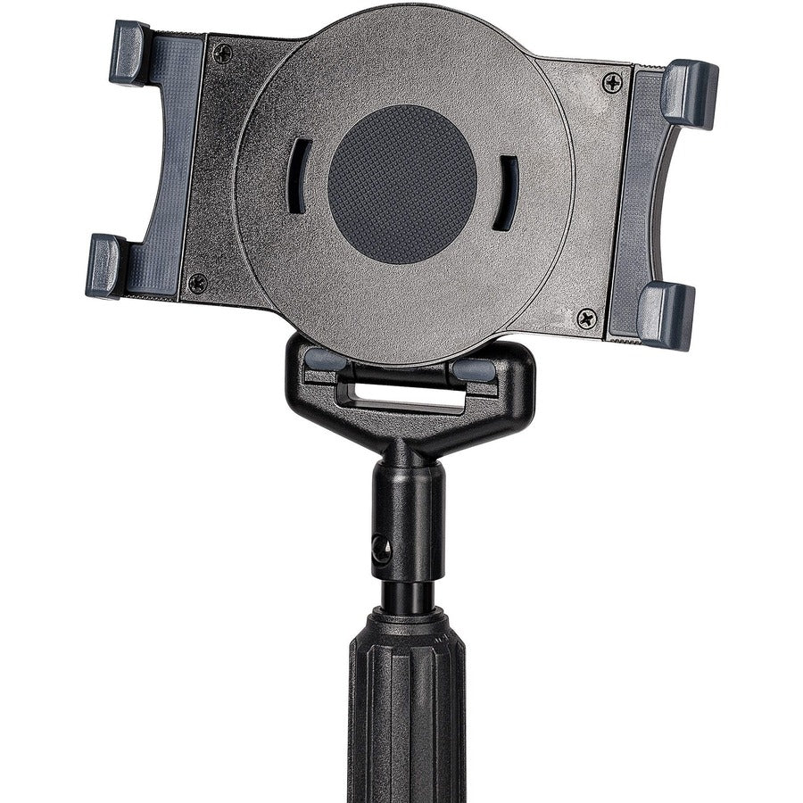 StarTech.com Mobile Tablet Stand with wheels, Height Adjustable Cart, Universal Rolling Tablet Stand for 7 - 11in w/ Detachable Holder, TAA — STNDTBLTMOB