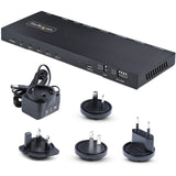 StarTech.com 4-Port HDMI Splitter, 4K 60Hz HDMI 2.0, 1 In 4 Out HDMI Splitter, 4K HDMI Splitter w/Built-in Scaler, 1x4 HDMI Display/Output — HDMI-SPLITTER-44K60S