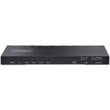 StarTech.com 4-Port HDMI Splitter, 4K 60Hz HDMI 2.0, 1 In 4 Out HDMI Splitter, 4K HDMI Splitter w/Built-in Scaler, 1x4 HDMI Display/Output — HDMI-SPLITTER-44K60S