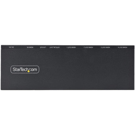 StarTech.com 4-Port HDMI Splitter, 4K 60Hz HDMI 2.0, 1 In 4 Out HDMI Splitter, 4K HDMI Splitter w/Built-in Scaler, 1x4 HDMI Display/Output — HDMI-SPLITTER-44K60S