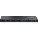 StarTech.com 4-Port HDMI Splitter, 4K 60Hz HDMI 2.0, 1 In 4 Out HDMI Splitter, 4K HDMI Splitter w/Built-in Scaler, 1x4 HDMI Display/Output — HDMI-SPLITTER-44K60S