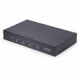 StarTech.com 4-Port KM Switch w/ Mouse Switching, USB 3.0 Keyboard/Mouse Switcher for 4 Computers, 3.5mm and USB Audio, TAA Compliant — P4A20132-KM-SWITCH