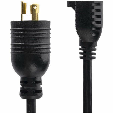 StarTech.com 1ft (30cm) Heavy Duty Power Cord, Twist-Lock NEMA L5-15P to NEMA 5-15R, 15A 125V, 14AWG, UL Listed — W31C-4100-POWER-CORD