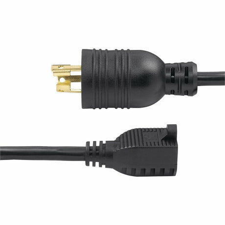 StarTech.com 1ft (30cm) Heavy Duty Power Cord, Twist-Lock NEMA L5-15P to NEMA 5-15R, 15A 125V, 14AWG, UL Listed — W31C-4100-POWER-CORD