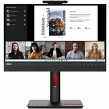 Lenovo ThinkCentre Tiny-In-One 22 Gen 5 22" Class Webcam Full HD LED Monitor - 16:9 - Black — 12N9GAR1US