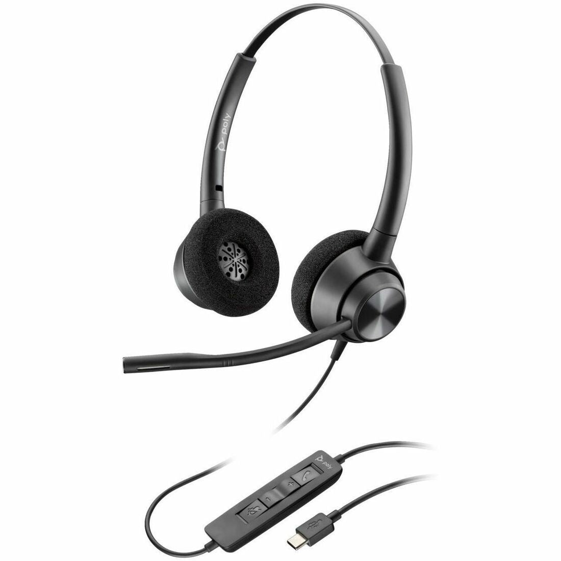 Poly EncorePro 320 Stereo USB-A Headset TAA — 767G0AA