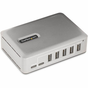 StarTech.com 7-Port USB-C Hub, 5x USB-A + 2x USB-C, Self-Powered w/ 65W Power Supply, USB 3.1 10Gbps Desktop/Laptop USB Hub w/ Charging — 10G5A2CS-USB-C-HUB