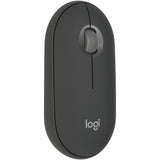 Logitech Pebble Mouse 2 M350s Slim Bluetooth Wireless Mouse, Portable, Customizable Button, Quiet Clicks - Tonal Graphite — 910-007024