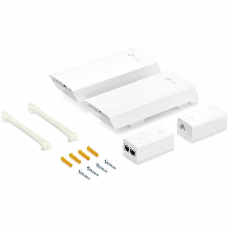 TP-Link EAP215-Bridge KIT Single Band Wi-Fi 7 IEEE 802.11 a/b/g/n/ac/ax/be 867 Mbit/s Wireless Bridge - Indoor/Outdoor — EAP215-BridgeKIT