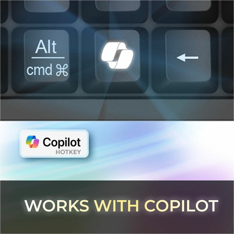 Adesso Multi-OS Mechanical Compact Keyboard With CoPilot AI Hotkey — AKB-610UB