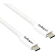 StarTech.com 6.6ft (2m) Thunderbolt 3 Cable, 20Gbps, 100W PD, 4K Video, Thunderbolt-Certified, Compatible w/ TB4/USB 3.2/DisplayPort — TBLT3MM2MW