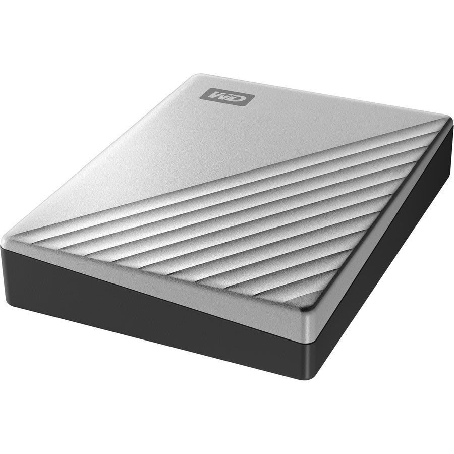 WD My Passport Ultra WDBPMV0040BSL 4 TB Portable Hard Drive - External - Silver — WDBPMV0040BSL-WESN