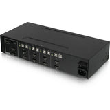 IOGEAR 4-Port Dual View DisplayPort Secure KVM Switch w/Audio and CAC Support — GCS1424TAA4C