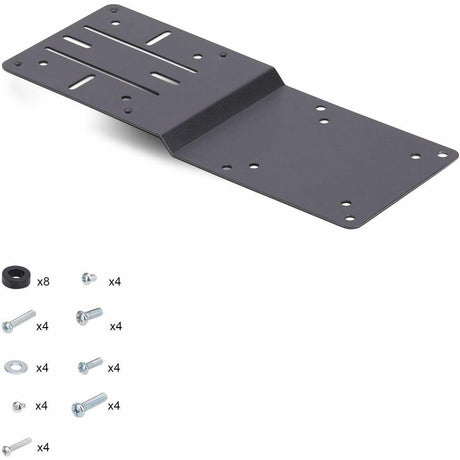 StarTech.com VESA Mounting Bracket for NUC/Thin Clients or Laptop Docking Stations, VESA 75x75/100x100 Compatible — DOCK-NUC-VESA-MOUNT