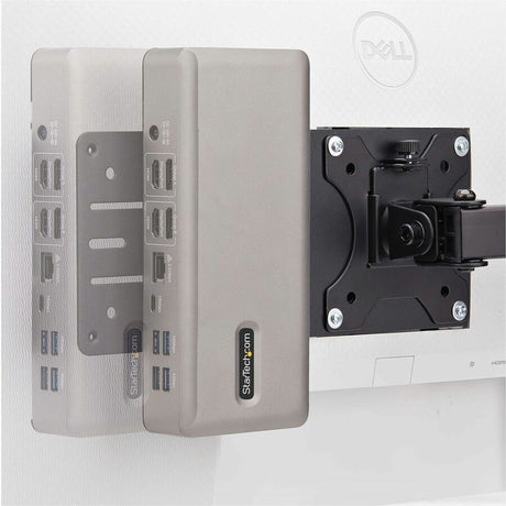 StarTech.com VESA Mounting Bracket for NUC/Thin Clients or Laptop Docking Stations, VESA 75x75/100x100 Compatible — DOCK-NUC-VESA-MOUNT