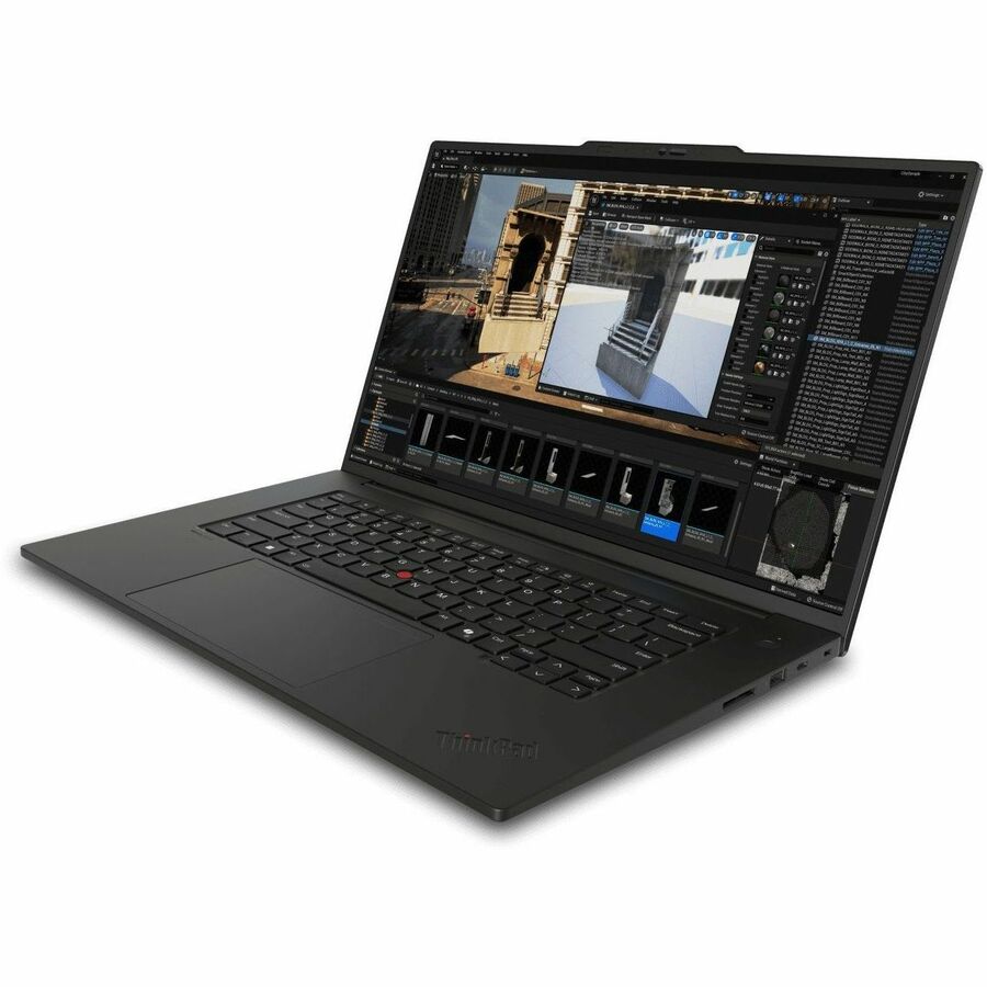 Lenovo ThinkPad P1 Gen 7 21KV0000US 16" Mobile Workstation - WQXGA - Intel Core Ultra 7 155H - Intel Evo Platform - 32 GB - 1 TB SSD - English Keyboard - Black — 21KV0000US