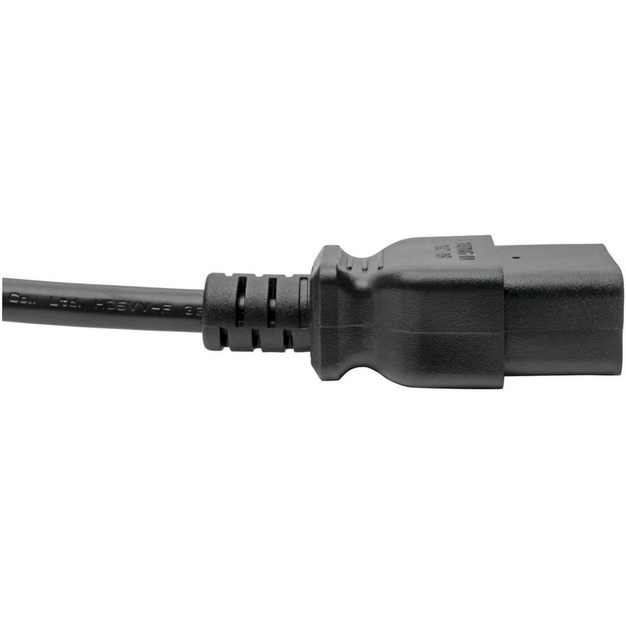 Eaton Tripp Lite Series IEC 309 to C19, Heavy-Duty Extension Cord - 16A, 250V, 16 AWG, 10 ft. (3.05 m), Black — P070-010