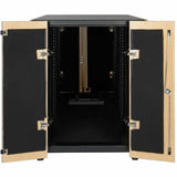 Eaton Tripp Lite Series SmartRack Sound Proof Half-Height Server Rack Enclosure, 18U — SRQ18U