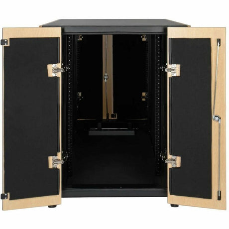 Eaton Tripp Lite Series SmartRack Sound Proof Half-Height Server Rack Enclosure, 18U — SRQ18U