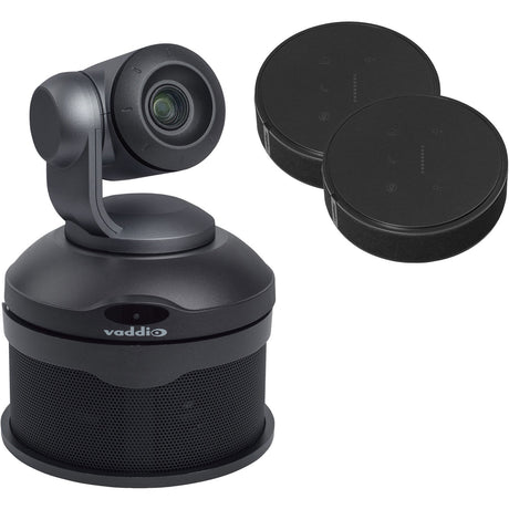 Vaddio ConferenceSHOT AV HD Video Conferencing System - Includes PTZ Camera, AV Speaker, and Two TableMIC Microphones — 999-99950-400B