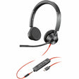 Poly Blackwire 3325 Headset +USB-C/A Adapter TAA — 8M3V4AA#ABA