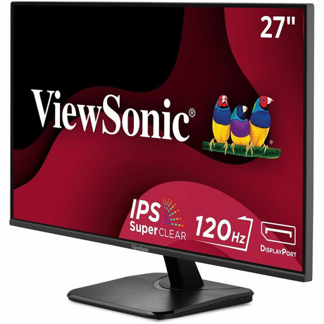 ViewSonic VA2756A-MHD 27 Inch IPS 1080p Monitor with 120Hz, Eye Care, HDMI, DisplayPort, and VGA Inputs for Home and Office — VA2756A-MHD