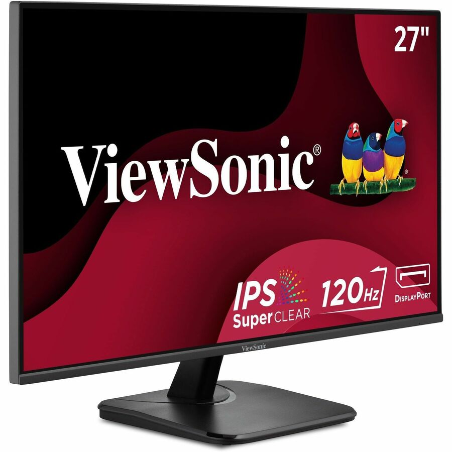 ViewSonic VA2756A-MHD 27 Inch IPS 1080p Monitor with 120Hz, Eye Care, HDMI, DisplayPort, and VGA Inputs for Home and Office — VA2756A-MHD