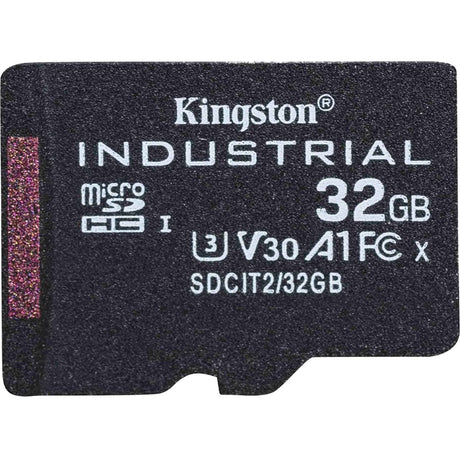 Kingston Industrial SDCIT2 32 GB Class 10/UHS-I (U3) V30 microSDHC — SDCIT2/32GBSP