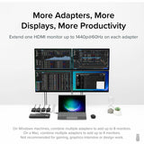 Plugable USB C to HDMI Adapter, Universal Video Graphics Adapter for USB 3.0 and USB-C Macs and Windows — UGA-HDMI-S