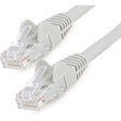 StarTech.com 3m(10ft) CAT6 Ethernet Cable, LSZH (Low Smoke Zero Halogen) 10 GbE Snagless 100W PoE UTP RJ45 Gray Network Patch Cord, ETL — N6LPATCH10GR