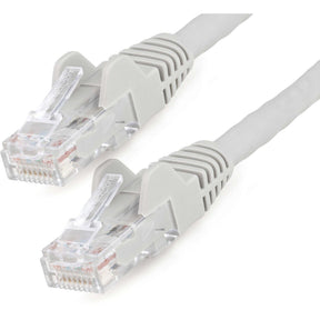 StarTech.com 3m(10ft) CAT6 Ethernet Cable, LSZH (Low Smoke Zero Halogen) 10 GbE Snagless 100W PoE UTP RJ45 Gray Network Patch Cord, ETL — N6LPATCH10GR
