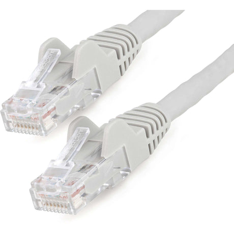 StarTech.com 3m(10ft) CAT6 Ethernet Cable, LSZH (Low Smoke Zero Halogen) 10 GbE Snagless 100W PoE UTP RJ45 Gray Network Patch Cord, ETL — N6LPATCH10GR