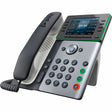 Poly Edge E350 IP Phone - Corded - Corded/Cordless - Wi-Fi, Bluetooth - Desktop, Wall Mountable - Black — 89B53AA#ABA