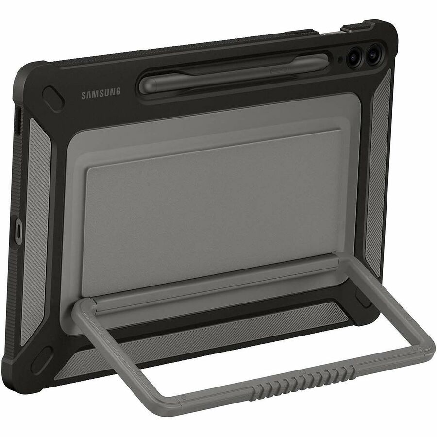 Samsung Rugged Carrying Case Samsung Galaxy Tab S9 FE+ Tablet, Stylus - Black — EF-RX610CBEGUJ