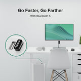 Plugable USB Bluetooth Adapter for PC, Bluetooth 5.0 Dongle, Compatible with Windows — USB-BT5