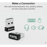 Plugable USB Bluetooth Adapter for PC, Bluetooth 5.0 Dongle, Compatible with Windows — USB-BT5