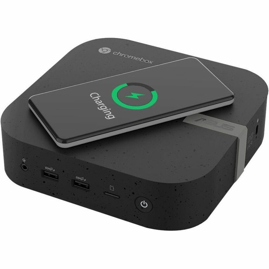 Asus Chromebox 5 CHROMEBOX5-S7057UNENT-WC Chromebox - Intel Core i7 12th Gen i7-1260P - 16 GB - 256 GB SSD - Mini PC - Eco Black — CHROMEBOX5-S7057UNENT-WC