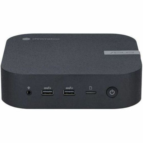 Asus Chromebox 5 CHROMEBOX5-S7057UNENT-WC Chromebox - Intel Core i7 12th Gen i7-1260P - 16 GB - 256 GB SSD - Mini PC - Eco Black — CHROMEBOX5-S7057UNENT-WC