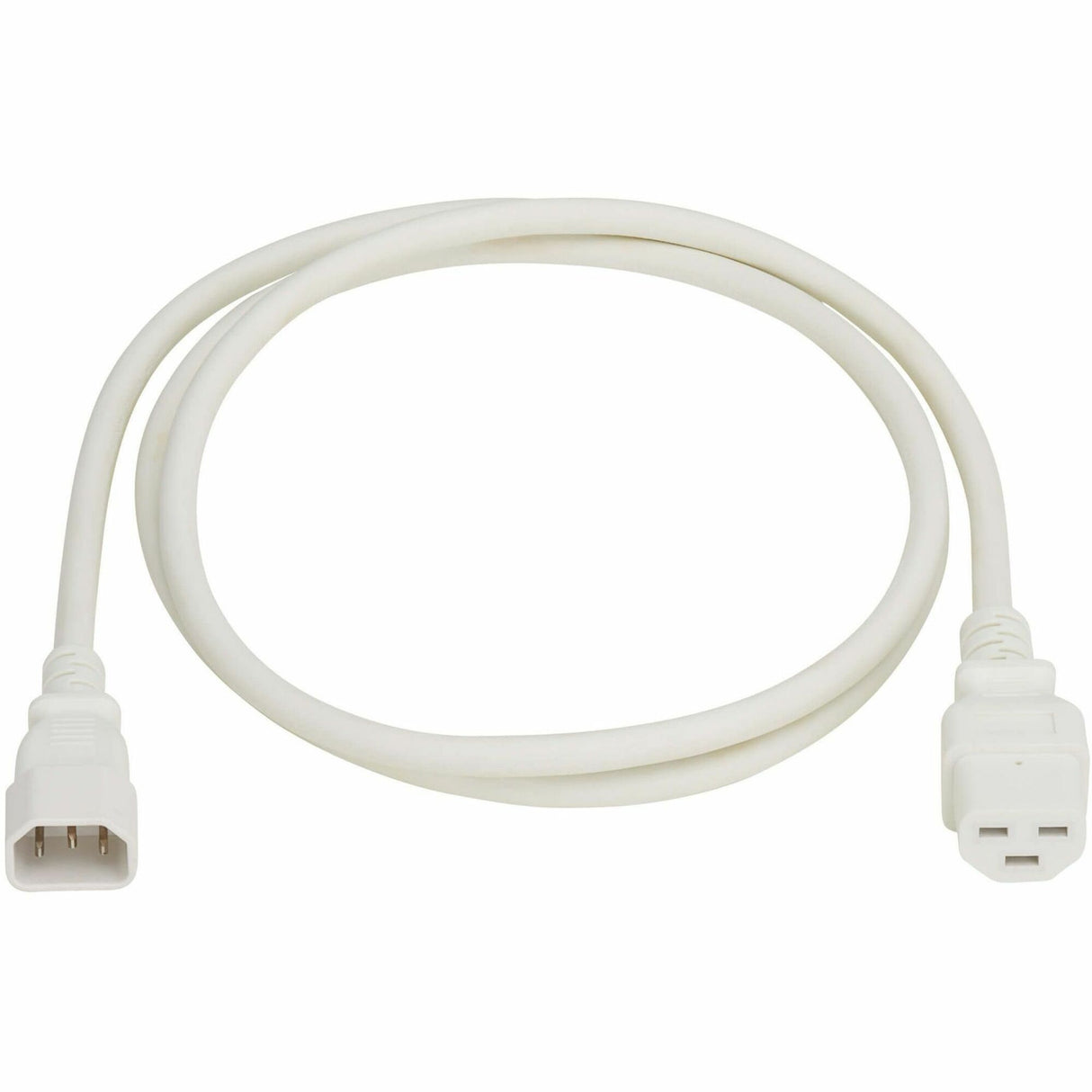 Eaton Tripp Lite Series Power Cord, C14 to C21 - Heavy-Duty, 15A, 250V, 14 AWG, 5 ft. (1.5 m), White — P037-005-AWH