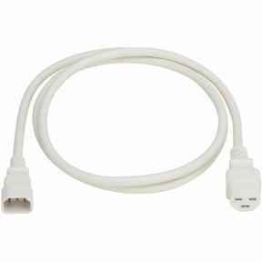Eaton Tripp Lite Series Power Cord, C14 to C21 - Heavy-Duty, 15A, 250V, 14 AWG, 5 ft. (1.5 m), White — P037-005-AWH