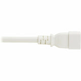 Eaton Tripp Lite Series Power Cord, C14 to C21 - Heavy-Duty, 15A, 250V, 14 AWG, 5 ft. (1.5 m), White — P037-005-AWH