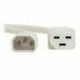 Eaton Tripp Lite Series Power Cord, C14 to C21 - Heavy-Duty, 15A, 250V, 14 AWG, 6 ft. (1.8 m), White — P037-006-AWH