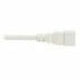 Eaton Tripp Lite Series Power Cord, C14 to C21 - Heavy-Duty, 15A, 250V, 14 AWG, 6 ft. (1.8 m), White — P037-006-AWH