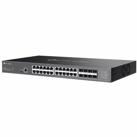 Omada 24-Port 10GBASE-T L2+ Managed Switch with 8 10GE SFP+ Slots — SX3832