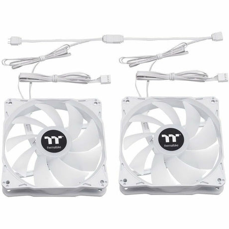 Thermaltake LE120 ARGB Sync PC Cooling Fan White (3-Fan Pack) — CL-F205-PL12SW-A