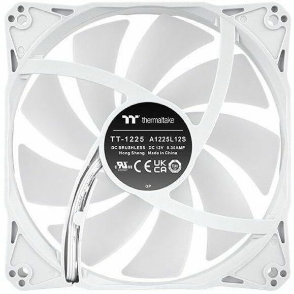 Thermaltake LE120 ARGB Sync PC Cooling Fan White (3-Fan Pack) — CL-F205-PL12SW-A