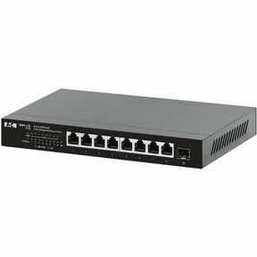 Eaton Tripp Lite Series 8-Port 2.5 Gbps Desktop Gigabit Ethernet Unmanaged Switch with PoE+ Pass-Through, 100W, Metal Enclosure, TAA — NG8POE-M2
