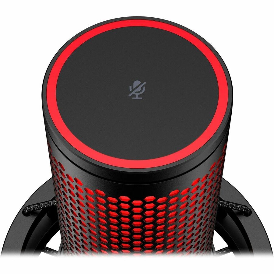 HyperX QuadCast 2 Wired Electret Condenser Microphone for Gaming, Live Streaming, Voice, Podcasting - Black — 872V1AA